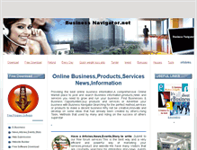 Tablet Screenshot of businessnavigator.net